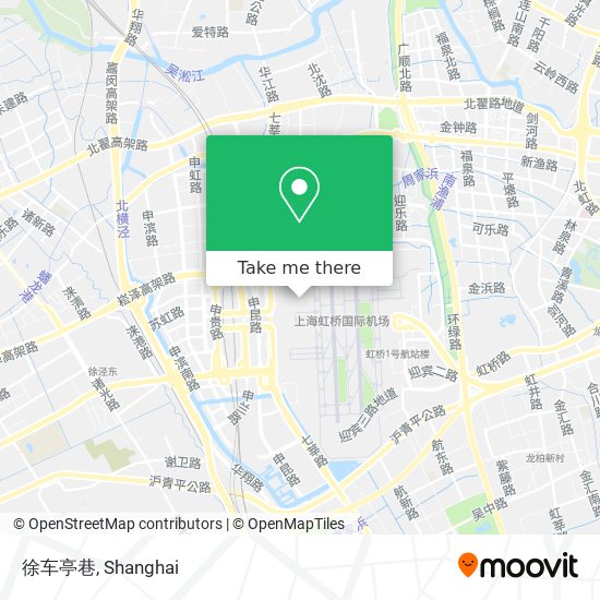 徐车亭巷 map