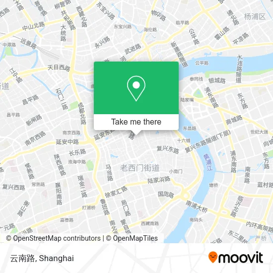云南路 map