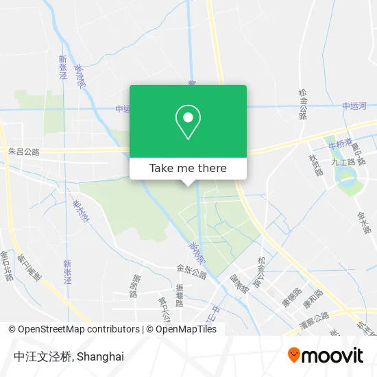 中汪文泾桥 map
