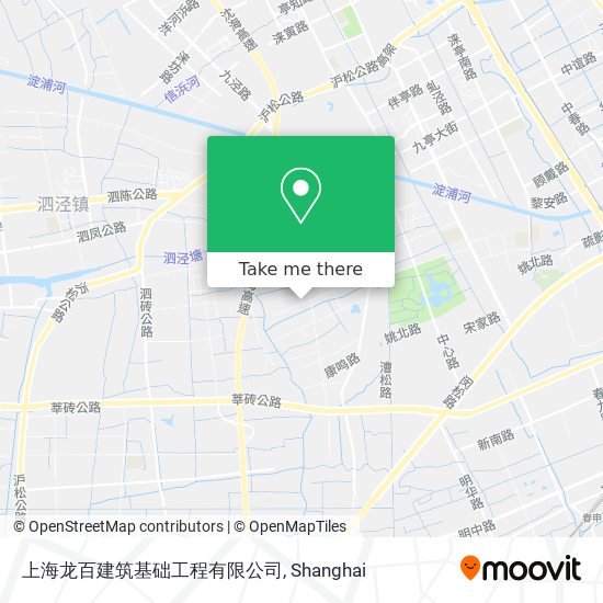 上海龙百建筑基础工程有限公司 map