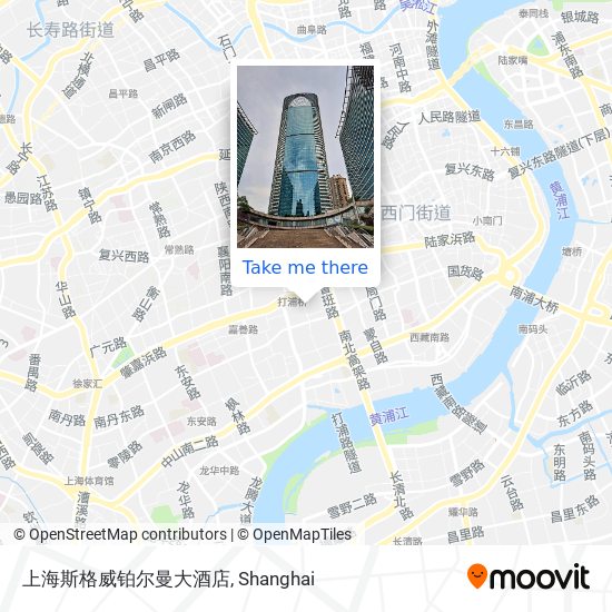 上海斯格威铂尔曼大酒店 map