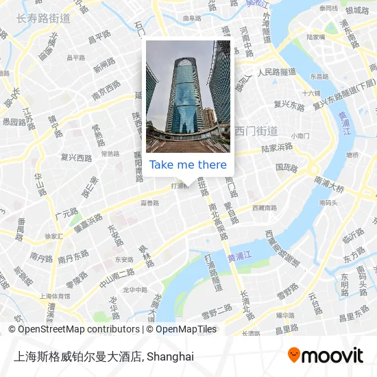 上海斯格威铂尔曼大酒店 map