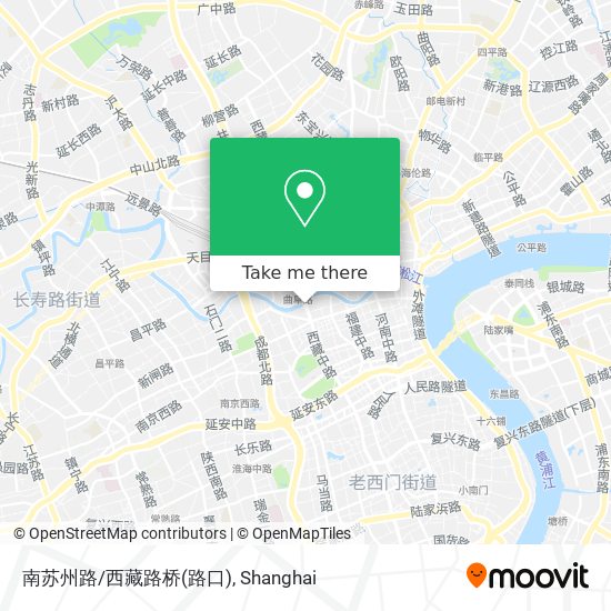 南苏州路/西藏路桥(路口) map