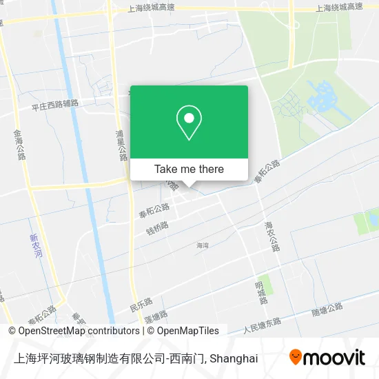 上海坪河玻璃钢制造有限公司-西南门 map