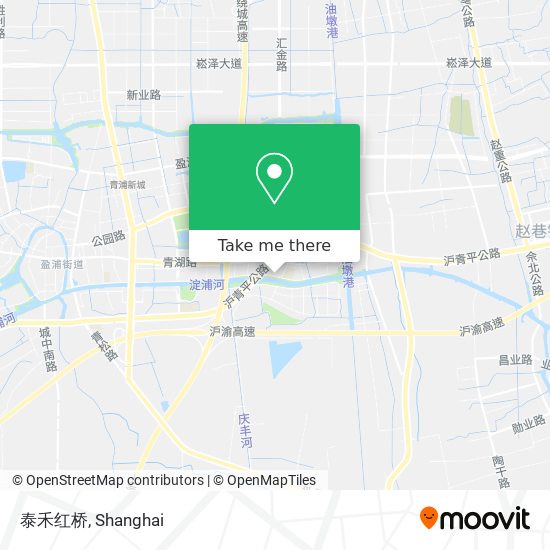 泰禾红桥 map