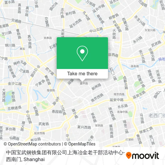 中国宝武钢铁集团有限公司上海冶金老干部活动中心-西南门 map