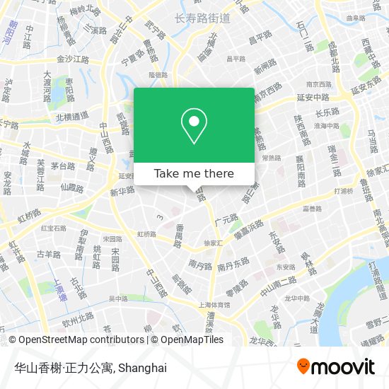 华山香榭·正力公寓 map