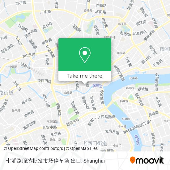 七浦路服装批发市场停车场-出口 map