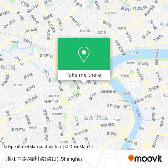 浙江中路/福州路(路口) map