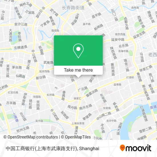 中国工商银行(上海市武康路支行) map