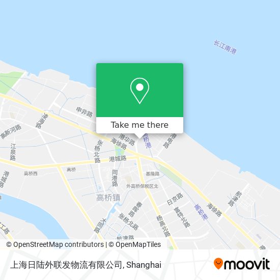 上海日陆外联发物流有限公司 map