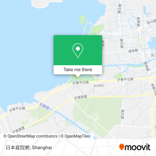 日本庭院桥 map