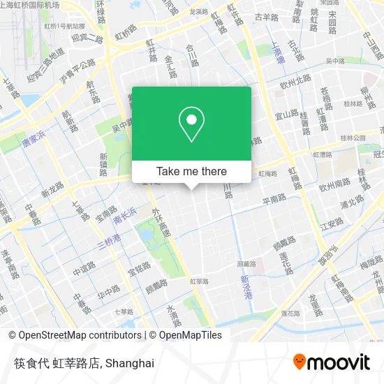 筷食代 虹莘路店 map