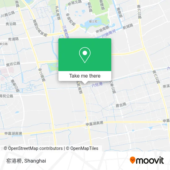 窑港桥 map