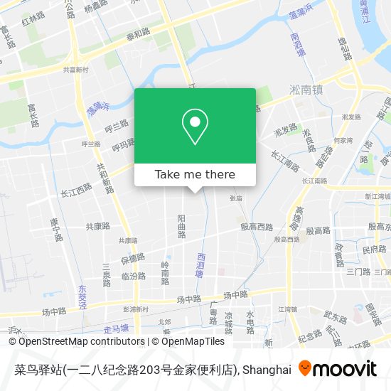 菜鸟驿站(一二八纪念路203号金家便利店) map