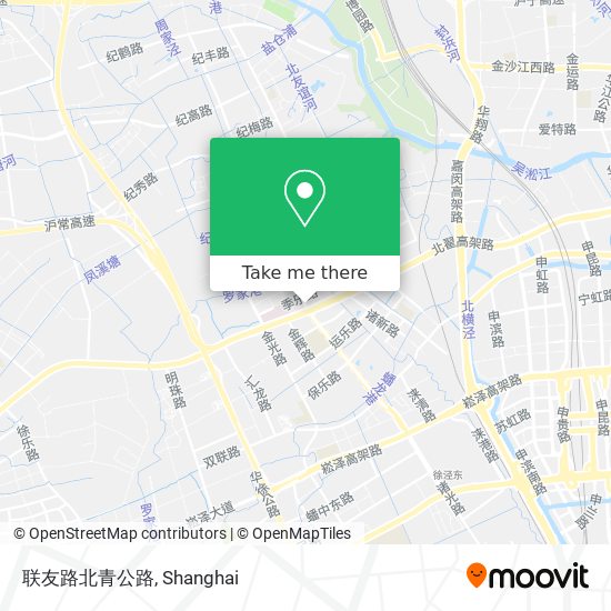 联友路北青公路 map