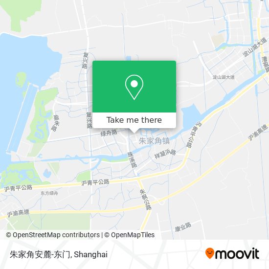 朱家角安麓-东门 map