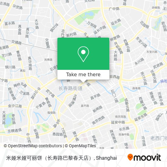 米娅米娅可丽饼（长寿路巴黎春天店） map