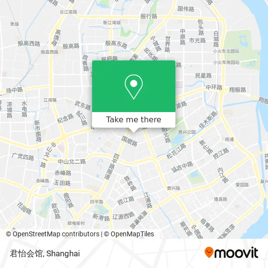 君怡会馆 map