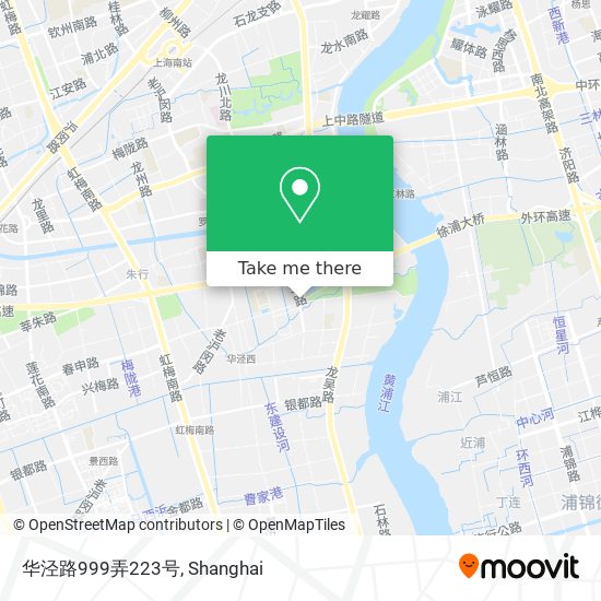 华泾路999弄223号 map
