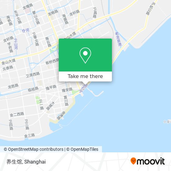养生馆 map