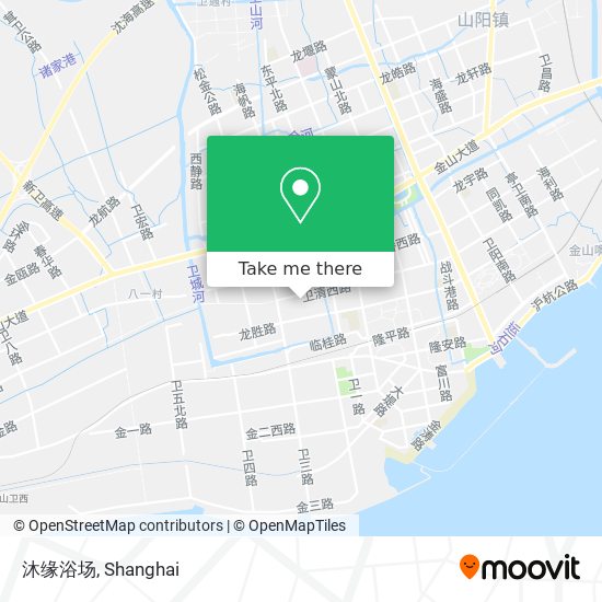 沐缘浴场 map