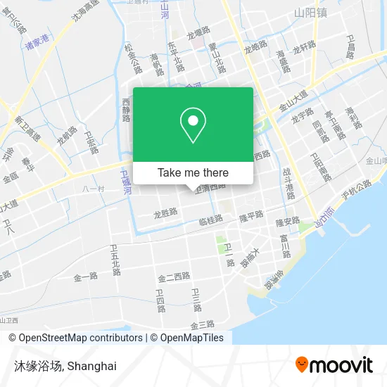 沐缘浴场 map