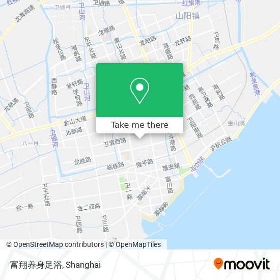 富翔养身足浴 map