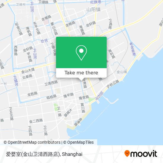 爱婴室(金山卫清西路店) map
