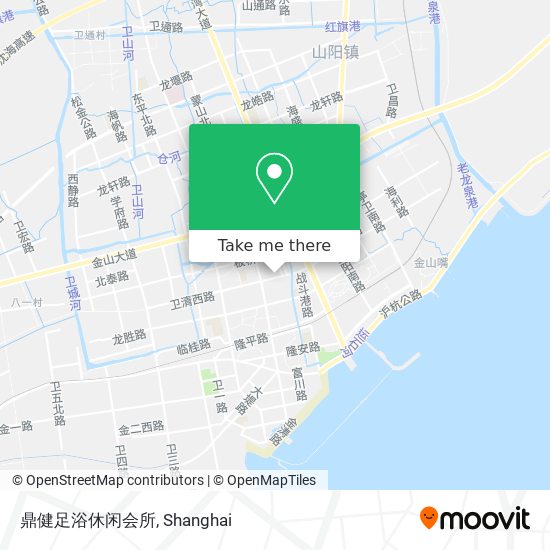 鼎健足浴休闲会所 map