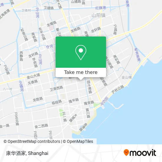 康华酒家 map