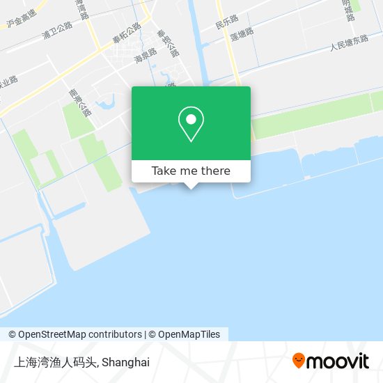 上海湾渔人码头 map
