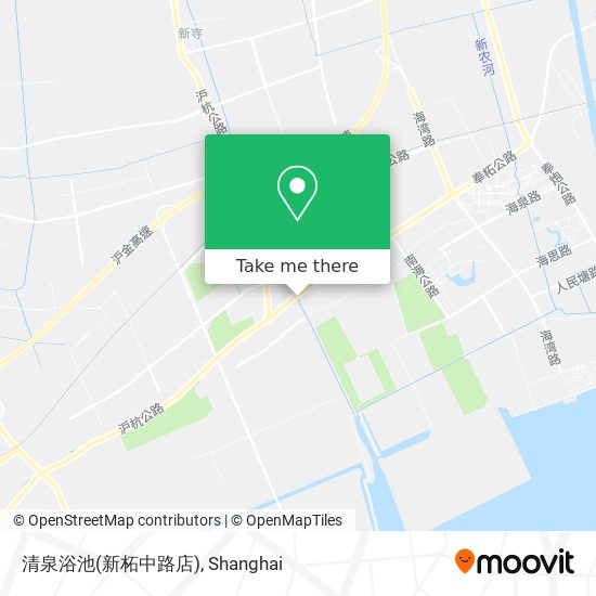 清泉浴池(新柘中路店) map