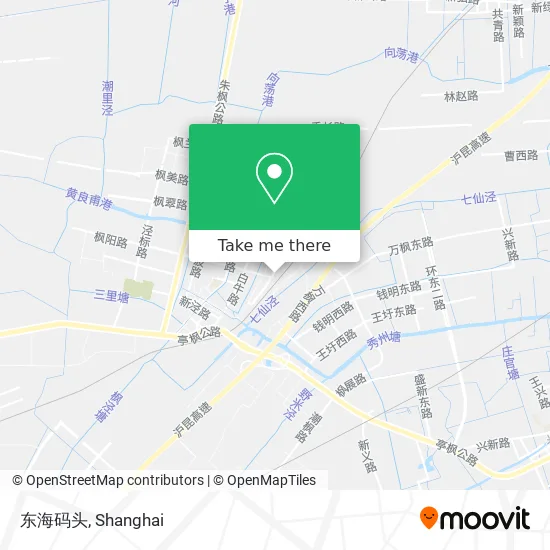 东海码头 map