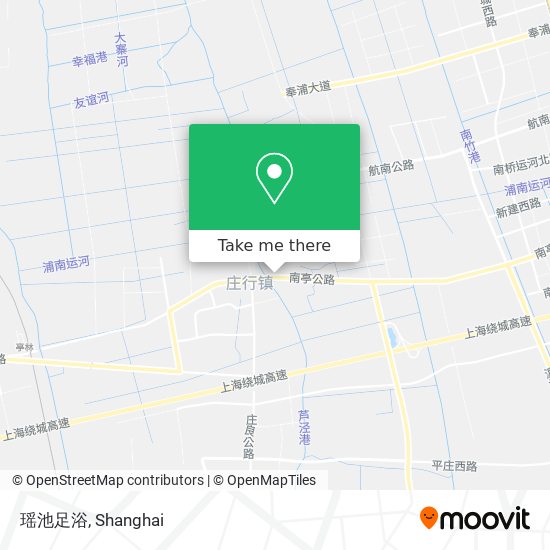 瑶池足浴 map