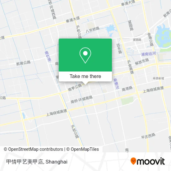 甲情甲艺美甲店 map