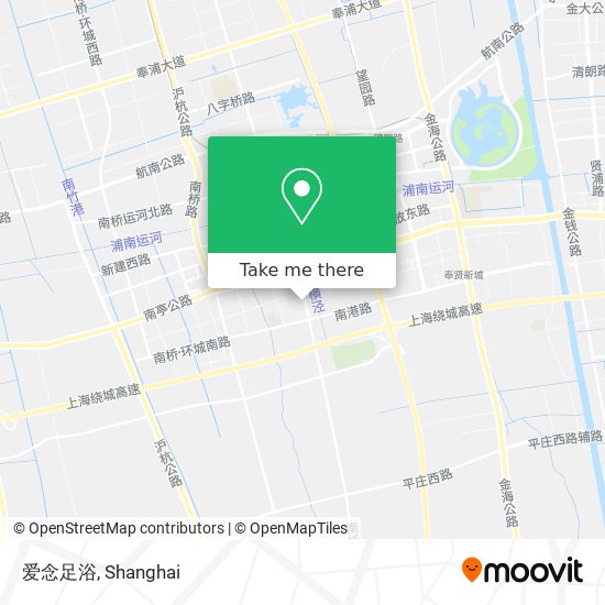 爱念足浴 map