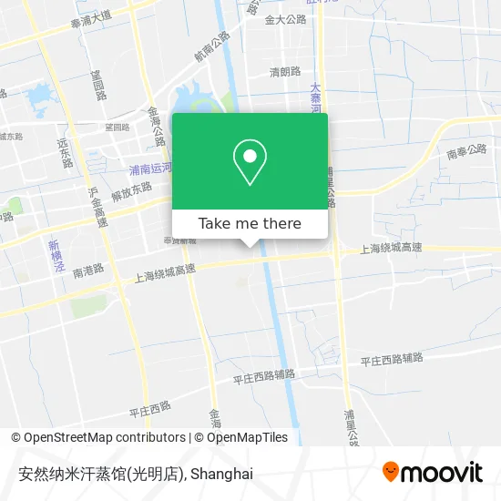 安然纳米汗蒸馆(光明店) map