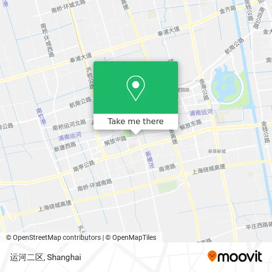 运河二区 map
