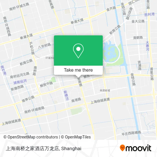上海南桥之家酒店万龙店 map