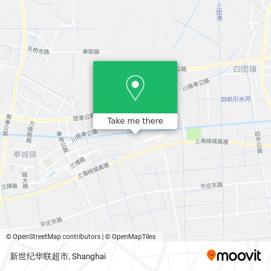 新世纪华联超市 map