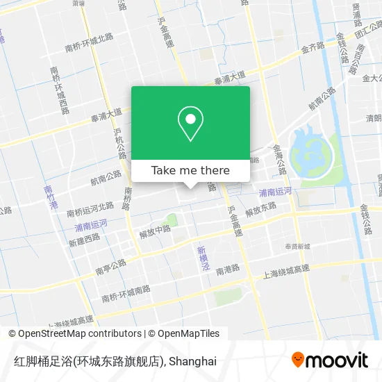 红脚桶足浴(环城东路旗舰店) map