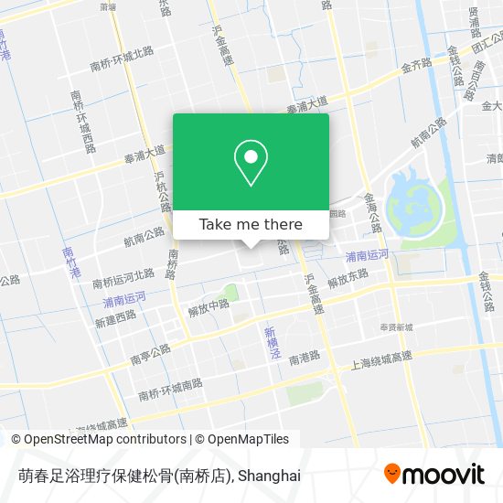 萌春足浴理疗保健松骨(南桥店) map