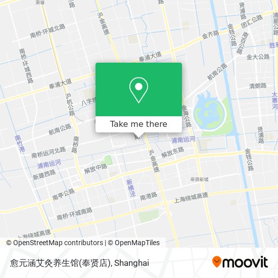 愈元涵艾灸养生馆(奉贤店) map