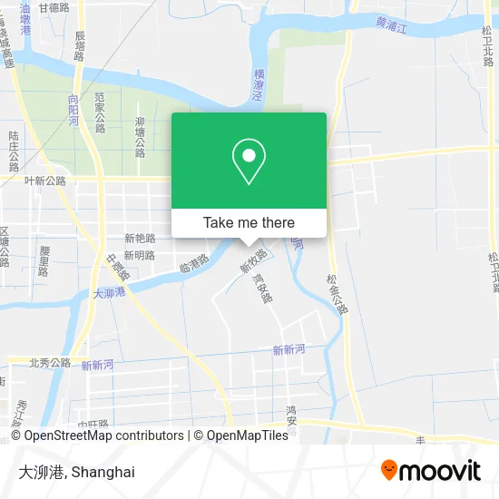 大泖港 map