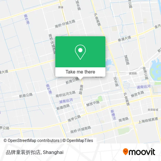 品牌童装折扣店 map