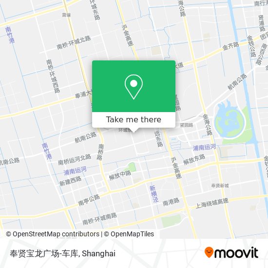 奉贤宝龙广场-车库 map