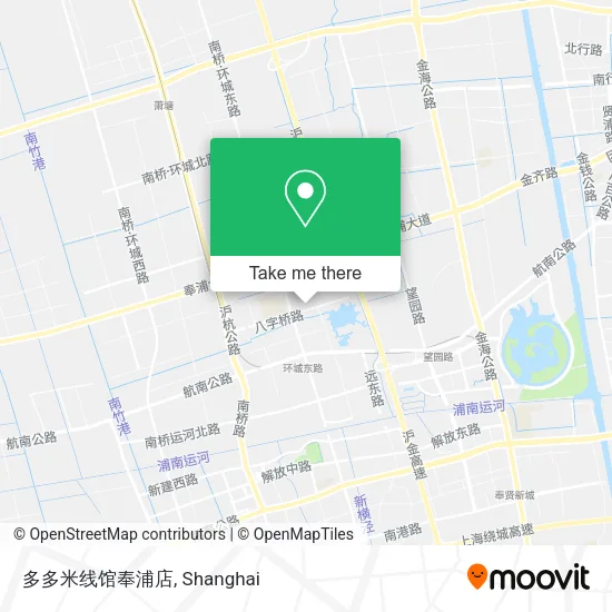 多多米线馆奉浦店 map