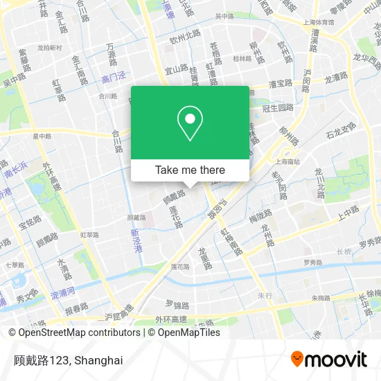 顾戴路123 map