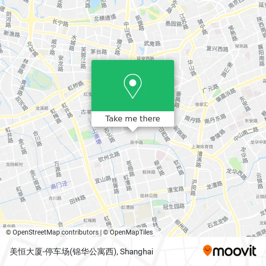 美恒大厦-停车场(锦华公寓西) map